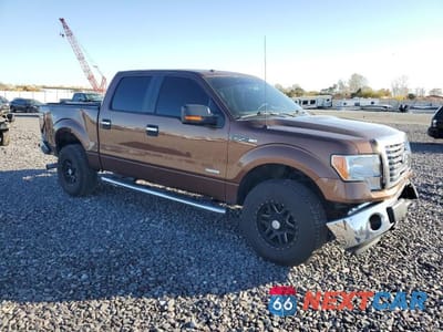 Czwarte zdjęcie samochodu z boku: 2011 FORD F150 SUPERCREW VIN:1FTFW1ET2BFC88265 - miniatura