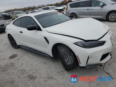 Czwarte zdjęcie samochodu z boku: 2023 BMW M4 COMPETITION VIN:WBS43AZ0XPCL18243 - miniatura