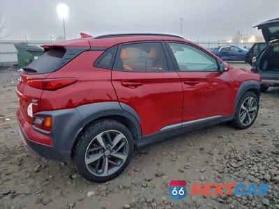 Trzecie zdjęcie samochodu z tyłu: 2021 HYUNDAI KONA LIMITED VIN:KM8K3CA59MU686870 - miniatura