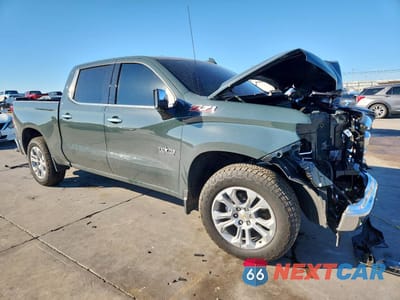 Czwarte zdjęcie samochodu z boku: 2026 CHEVROLET SILVERADO K1500 LTZ VIN:1GCUKGED4TZ178400 - miniatura