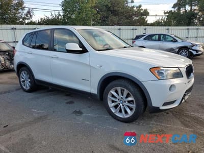 Czwarte zdjęcie samochodu z boku: 2013 BMW X3 XDRIVE28I VIN:5UXWX9C54D0A08398 - miniatura