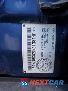 Zdjęcie 14 z 14 samochodu: 1999 HONDA CR-V LX VIN:JHLRD1745XC807409 - miniatura