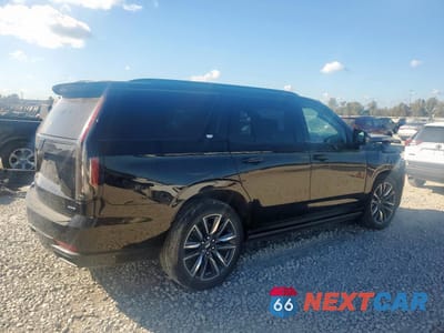 Trzecie zdjęcie samochodu z tyłu: 2022 CADILLAC ESCALADE SPORT PLATINUM VIN:1GYS4GKL2NR359036 - miniatura