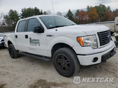 Czwarte zdjęcie samochodu z boku: 2014 FORD F150 SUPERCREW VIN:1FTFW1EF8EFC23628 - miniatura