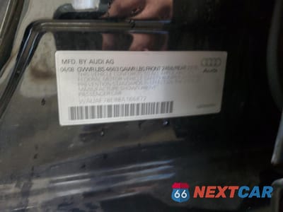 Zdjęcie 12 z 12 samochodu: 2008 AUDI A4 2.0T VIN:WAUAF78E98A166872 - miniatura