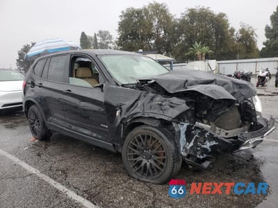 Czwarte zdjęcie samochodu z boku: 2014 BMW X3 XDRIVE28I VIN:5UXWX9C59E0D29807 - miniatura