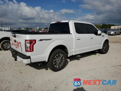 Trzecie zdjęcie samochodu z tyłu: 2016 FORD F150 SUPERCREW VIN:1FTEW1CP0GKD70611 - miniatura