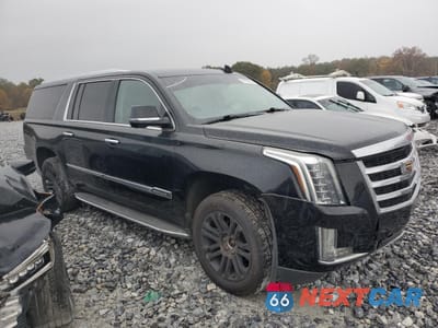 Czwarte zdjęcie samochodu z boku: 2018 CADILLAC ESCALADE ESV VIN:1GYS4GKJ4JR159879 - miniatura