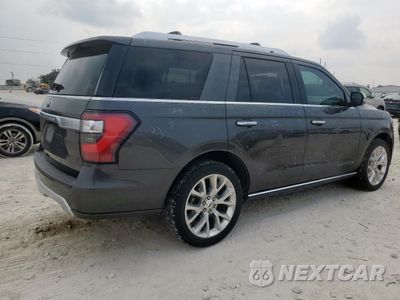 Trzecie zdjęcie samochodu z tyłu: 2018 FORD EXPEDITION PLATINUM VIN:1FMJU1LT0JEA56167 - miniatura