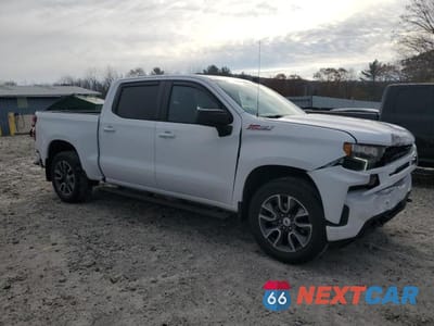 Czwarte zdjęcie samochodu z boku: 2021 CHEVROLET SILVERADO K1500 RST VIN:3GCUYEED9MG346827 - miniatura