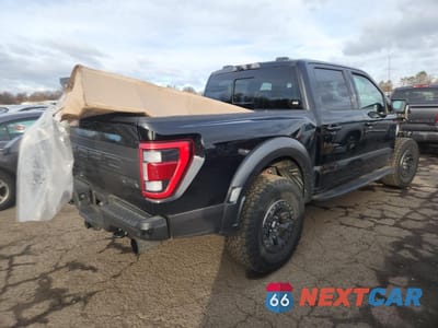 Trzecie zdjęcie samochodu z tyłu: 2022 FORD F150 RAPTOR VIN:1FTFW1RG8NFA83454 - miniatura