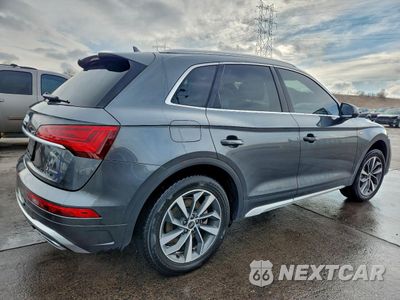 Trzecie zdjęcie samochodu z tyłu: 2022 AUDI Q5 PREMIUM 45 VIN:WA1GAAFY3N2101635 - miniatura
