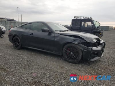 Czwarte zdjęcie samochodu z boku: 2022 BMW M440XI VIN:WBA13AR01NCK27172 - miniatura