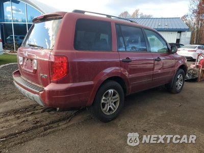 Trzecie zdjęcie samochodu z tyłu: 2004 HONDA PILOT EXL VIN:2HKYF18574H569573 - miniatura