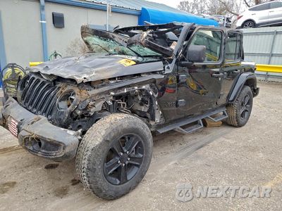2021 JEEP WRANGLER UNLIMITED SAHARA 1C4HJXEG1MW555878 - główne zdjęcie licytacji z USA - miniatura