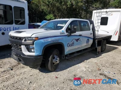 2022 CHEVROLET SILVERADO FLATBED TRUCK 1GB4YSEY9NF188532 - główne zdjęcie licytacji z USA - miniatura