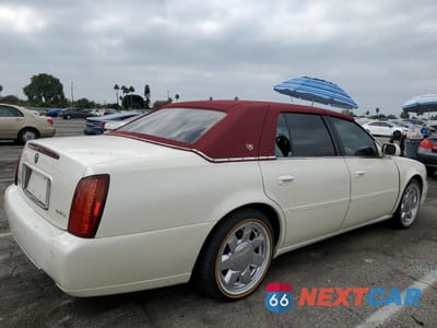 Trzecie zdjęcie samochodu z tyłu: 2000 CADILLAC DEVILLE DTS VIN:1G6KF5795YU224641 - miniatura