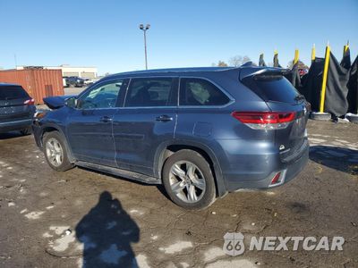 Drugie zdjęcie samochodu z przodu: 2017 TOYOTA HIGHLANDER LIMITED VIN:5TDDZRFH2HS407545 - miniatura