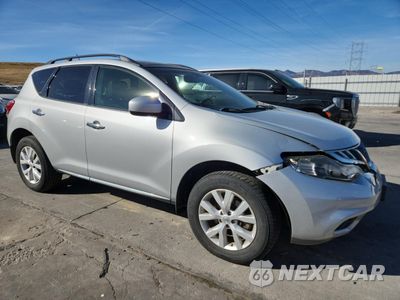 Czwarte zdjęcie samochodu z boku: 2014 NISSAN MURANO S VIN:JN8AZ1MW6EW504267 - miniatura