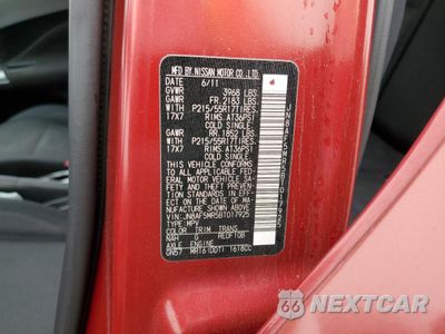 Zdjęcie 12 z 12 samochodu: 2011 NISSAN JUKE S VIN:JN8AF5MR5BT017925 - miniatura