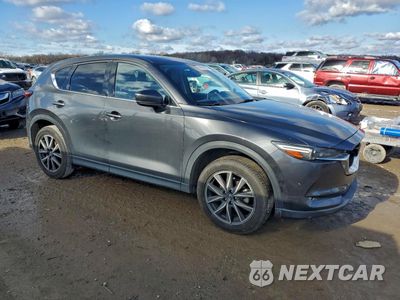 Czwarte zdjęcie samochodu z boku: 2017 MAZDA CX-5 GRAND TOURING VIN:JM3KFADLXH0151884 - miniatura