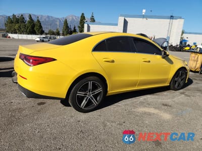 Trzecie zdjęcie samochodu z tyłu: 2020 MERCEDES-BENZ CLA 250 VIN:WDD5J4GB4LN064959 - miniatura