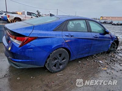 Trzecie zdjęcie samochodu z tyłu: 2021 HYUNDAI ELANTRA SEL VIN:5NPLM4AG9MH023693 - miniatura