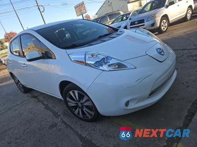 2015 NISSAN LEAF S 1N4AZ0CP3FC321630 - główne zdjęcie licytacji z USA - miniatura