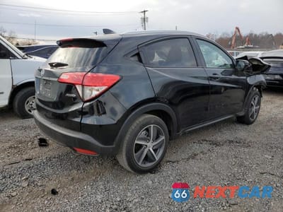 Trzecie zdjęcie samochodu z tyłu: 2022 HONDA HR-V EX VIN:3CZRU6H51NM759771 - miniatura