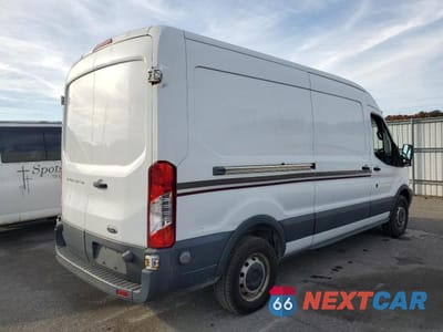 Trzecie zdjęcie samochodu z tyłu: 2015 FORD TRANSIT DELIVERY VAN VIN:1FTNE2CM2FKA08325 - miniatura