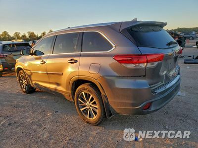 Drugie zdjęcie samochodu z przodu: 2018 TOYOTA HIGHLANDER SE VIN:5TDJZRFH5JS497928 - miniatura