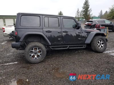 Trzecie zdjęcie samochodu z tyłu: 2021 JEEP WRANGLER UNLIMITED RUBICON VIN:1C4JJXFM3MW530549 - miniatura