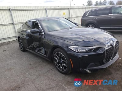 Czwarte zdjęcie samochodu z boku: 2024 BMW I4 XDRIVE 40 VIN:WBY83FB00RFR94104 - miniatura