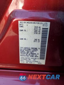 Zdjęcie 12 z 12 samochodu: 2014 NISSAN ALTIMA 2.5 VIN:1N4AL3AP3EC105815 - miniatura
