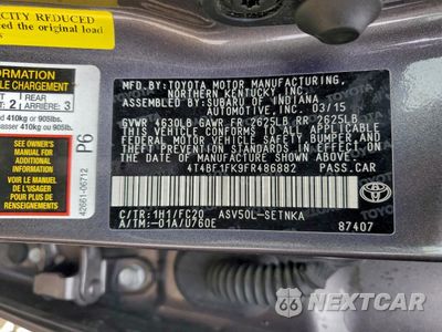 Zdjęcie 13 z 15 samochodu: 2015 TOYOTA CAMRY LE VIN:4T4BF1FK9FR486882 - miniatura