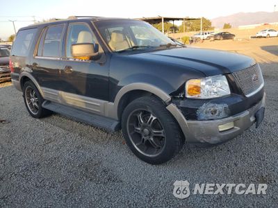 Czwarte zdjęcie samochodu z boku: 2003 FORD EXPEDITION EDDIE BAUER VIN:1FMFU18L63LA77554 - miniatura