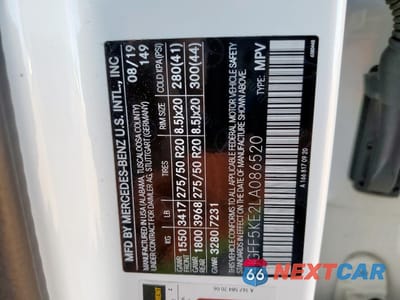 Zdjęcie 14 z 16 samochodu: 2020 MERCEDES-BENZ GLS 450 4MATIC VIN:4JGFF5KE2LA086520 - miniatura