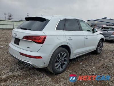 Trzecie zdjęcie samochodu z tyłu: 2023 AUDI Q5 PREMIUM PLUS 45 VIN:WA1EAAFY1P2014309 - miniatura