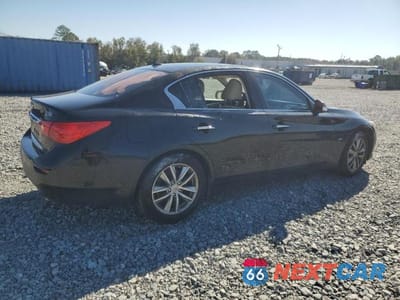Trzecie zdjęcie samochodu z tyłu: 2016 INFINITI Q50 VIN:JN1EV7APXGM301702 - miniatura