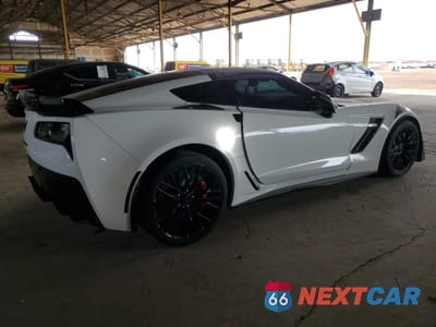 Trzecie zdjęcie samochodu z tyłu: 2016 CHEVROLET CORVETTE Z06 2LZ VIN:1G1YS2D62G5600564 - miniatura