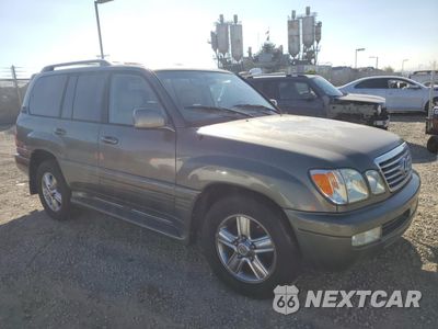 Czwarte zdjęcie samochodu z boku: 2007 LEXUS LX 470 VIN:JTJHT00WX74027382 - miniatura
