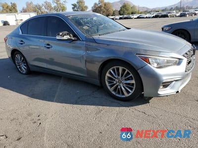 Czwarte zdjęcie samochodu z boku: 2020 INFINITI Q50 PURE VIN:JN1EV7AP0LM203045 - miniatura