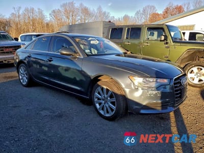 Czwarte zdjęcie samochodu z boku: 2015 AUDI A6 PREMIUM PLUS VIN:WAUGFAFC4FN023486 - miniatura