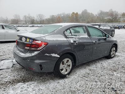 Trzecie zdjęcie samochodu z tyłu: 2013 HONDA CIVIC LX VIN:19XFB2F57DE035909 - miniatura