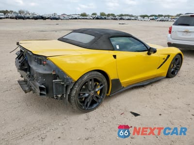 Trzecie zdjęcie samochodu z tyłu: 2014 CHEVROLET CORVETTE STINGRAY Z51 3LT VIN:1G1YM3D75E5125675 - miniatura