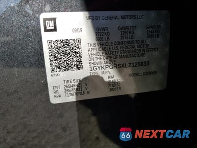 Zdjęcie 14 z 15 samochodu: 2020 CADILLAC XT6 SPORT VIN:1GYKPGRSXLZ125633 - miniatura