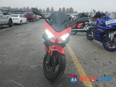 Drugie zdjęcie samochodu z przodu: 2021 KAWASAKI EX400 VIN:JKAEXKH19MDAD2544 - miniatura