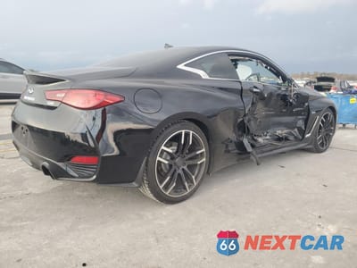 Trzecie zdjęcie samochodu z tyłu: 2018 INFINITI Q60 LUXE 300 VIN:JN1EV7EK1JM342600 - miniatura