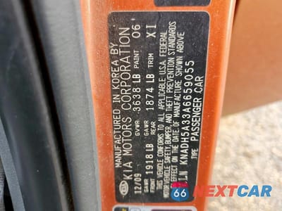 Zdjęcie 13 z 13 samochodu: 2010 KIA RIO LX VIN:KNADH5A33A6659055 - miniatura