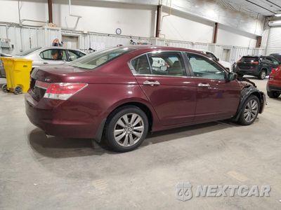 Trzecie zdjęcie samochodu z tyłu: 2012 HONDA ACCORD EXL VIN:1HGCP3F83CA014725 - miniatura